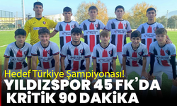 Yıldızspor 45 FK’da kritik 90 dakika: Hedef Türkiye Şampiyonası!