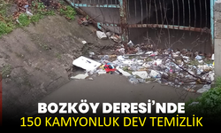 Bozköy Deresi’nde 150 Kamyonluk Dev Temizlik