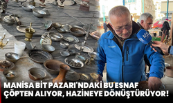 Manisa Bit Pazarı'ndaki Bu Esnaf Çöpten Alıyor, Hazineye Dönüştürüyor!