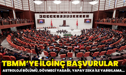 TBMM’ye İlginç Başvurular: Astroloji Bölümü, Dövmeci Yasağı, Yapay Zeka ile Yargılama…