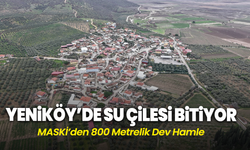 Yeniköy’de Su Çilesi Bitiyor: MASKİ’den 800 Metrelik Dev Hamle