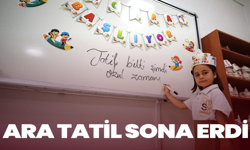 Ara Tatil Sona Erdi: Öğrenciler Ders Başı Yaptı