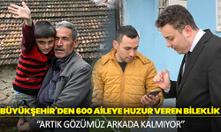 Manisa Büyükşehir’den 600 Aileye Huzur Veren Bileklik