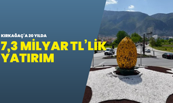 Kırkağaç’a 20 Yılda 7,3 Milyar TL’lik Yatırım