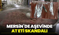 Mersin’de aşevinde at eti skandalı