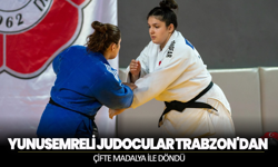 Yunusemreli Judocular Trabzon'dan Çifte Madalya İle Döndü