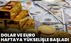 Dolar ve Euro Haftaya Yükselişle Başladı