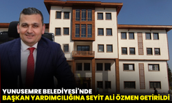 Yunusemre Belediyesi’nde Başkan Yardımcılığına Seyit Ali Özmen Getirildi