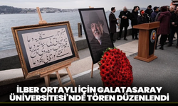 İlber Ortaylı için Galatasaray Üniversitesi’nde tören düzenlendi