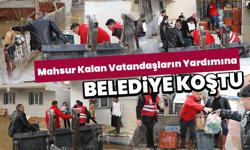 Mahsur Kalan Vatandaşların Yardımına Belediye Koştu