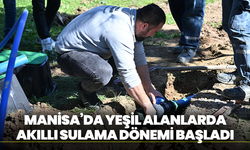 Manisa’da Yeşil Alanlarda Akıllı Sulama Dönemi Başladı