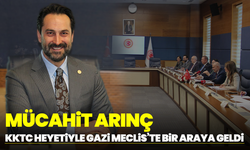 Arınç, KKTC Heyetiyle Gazi Meclis’te Bir Araya Geldi