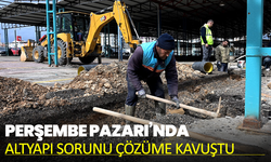 Perşembe Pazarı’nda Altyapı Sorunu Çözüme Kavuştu