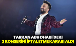 Tarkan’ın Abu Dhabi konserleri savaş nedeniyle iptal edildi