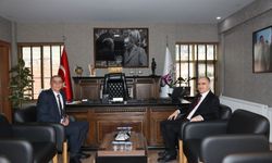 Başkan Şimşek Manisa Valisi Özkan’ı Misafir Etti