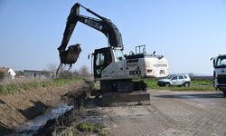 Saruhanlı’da Dere Temizliği