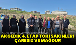 Akgedik 4. Etap Toki Sakinleri Çaresiz Ve Mağdur