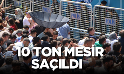 Manisa’da Mesir Saçımı Yapıldı: 10 Ton Mesir Dakkilar İçinde Bitti