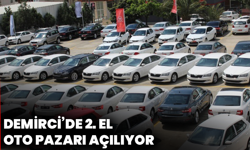 Demirci’de 2. El Oto Pazarı Açılıyor