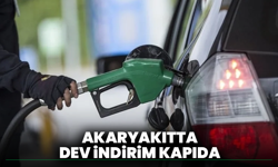 Akaryakıtta dev indirim kapıda
