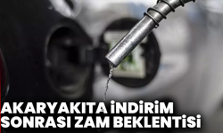 Akaryakıta indirim sonrası zam beklentisi