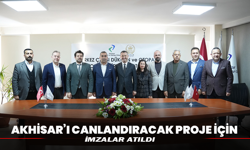Akhisar’ı canlandıracak proje için imzalar atıldı