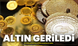 Altın Geriledi, Piyasalar Savaş Ve Faiz Baskısı Altında