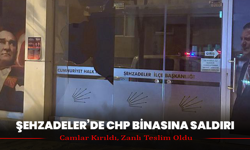 Şehzadeler’de CHP Binasına Saldırı: Camlar Kırıldı, Zanlı Teslim Oldu
