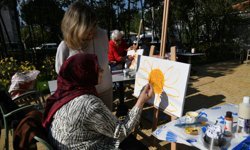 Emekli Kafe’de Anlamlı Sergi