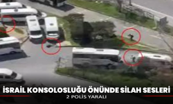 İsrail konsolosluğu önünde silah sesleri: 2 polis yaralı