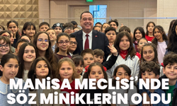 Manisa Büyükşehir Meclisi’nde Söz Miniklerin Oldu