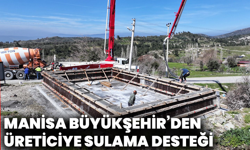 Manisa Büyükşehir’den Üreticiye Modern ve Güvenli Sulama Desteği