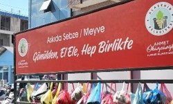 Alaşehir’de Askıda Meyve Sebze Dayanışması Büyüyor