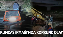 Saruhanlı’da Kumçay Irmağı’nda Korku Dolu Anlar: Mahsur Kalan Vatandaşlar Kurtarıldı