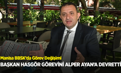 Manisa BBSK’da Görev Değişimi: Başkan Hasgör Görevini Alper Ayan’a Devretti