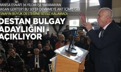 Esnaf Büyük destek verdi Destan Bulgay adaylığını açıklıyor