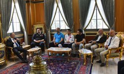 Başkan Balaban Şampiyon Sporcuları Ağırladı