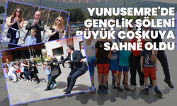 Yunusemre'de Gençlik Şöleni Büyük Coşkuya Sahne Oldu
