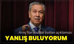 Bülent Arınç'tan mutlak butlan açıklaması: Yanlış buluyorum