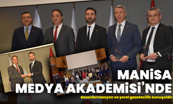 Manisa Medya Akademisi’nde dezenformasyon ve yerel gazetecilik konuşuldu