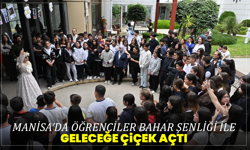 Manisa’da Öğrenciler Bahar Şenliği ile Geleceğe Çiçek Açtı