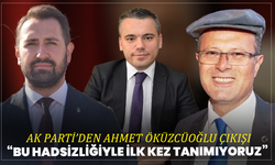 AK Parti’den Ahmet Öküzcüoğlu çıkışı: "İlk Hadsizliği değil"