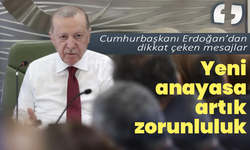 Cumhurbaşkanı Erdoğan’dan dönüş yolunda dikkat çeken mesajlar: “Yeni anayasa artık zorunluluk”