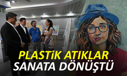 Plastik Atıklar Sanata Dönüştü