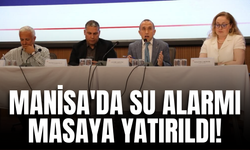 Manisa'da Su Alarmı Masaya Yatırıldı!