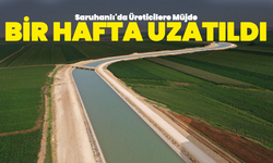Saruhanlı'da Üreticilere Müjde: Bir Hafta Uzatıldı