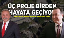 Salihli'de 28 Temmuz Açılış ve Temel Atma Günü: Üç Proje Birden Hayata Geçiyor