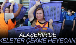 Alaşehir Üzüm Festivali’nde geleneksel Keleter Çekme heyecanı