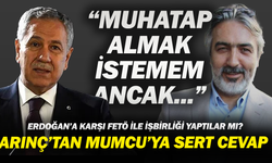 Erdoğan’a karşı FETÖ ile işbirliği yaptılar mı? Arınç’tan Mumcu’ya sert cevap