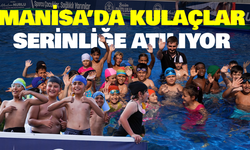 Manisa’da Çocuklar Hem Serinliyor Hem Yüzmeyi Öğreniyor